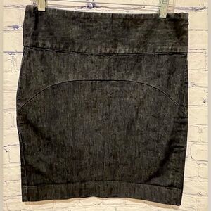 GAP Denim Skirt Womens 8 Jean Pencil Dark Wash Work Casual Ladies